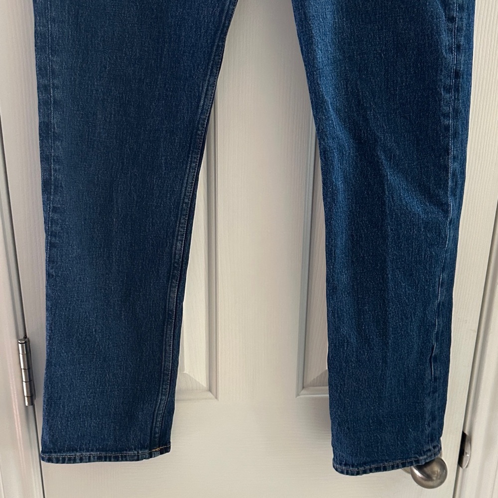 Favorite Cut Denim Dark Wash Classic Women’s 29 Slim Leg Straight Casual - Picture 5 of 13